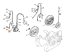 Kábeltartó STIHL MS 260, MS 440 láncfűrészekhez, 0000 448 1250