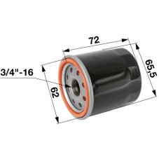 ND Kawasaki Filter oleja pre FJ180V KAI pre STIHL / VIKING MB 756, RM 756, 0001 020 9602, 05-2001