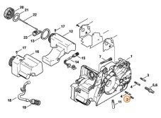ND STIHL Čap pre reťazovú pílu MS 170, MS 180, MS 440, MS 660, 1120 162 5200