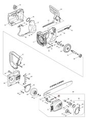 ND MAKITA / DOLMAR Matica španovacia UC3020A, UC3520A, ES-42A, 324621-7 (62d)