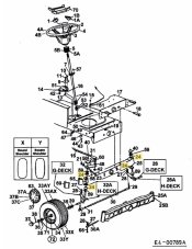 ND MTD Puzdro otočného čapu, 741-0659