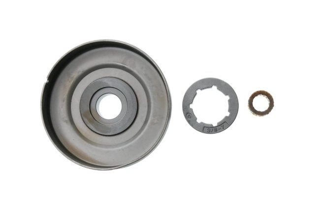 ND GP Buborék kuplung 3/8" 7 fogaskerékkel Stihl 044, 046, MS 341, MS 361, MS 362, MS 440, MS 441, MS 460, 1128 007 1000 motorfűrészekhez.