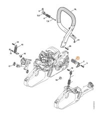 Sprężyna AV do pilarki łańcuchowej STIHL MS 231, MS 241, MS 251, 1143 790 8302