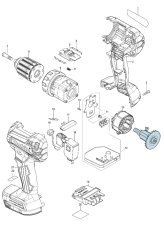 ND MAKITA Rotor DDF485, DHP485, 619533-0ND MAKITA Rotor DDF485, DHP485, 619533-0