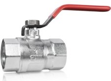 AQUATEAM ventil guľový 5/4" FF voda páka (6c)