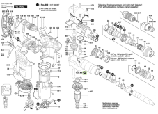 Gufero, simering pre vŕtacie kladivo BOSCH GBH 4-32 DFR, 1 600 A00 89A