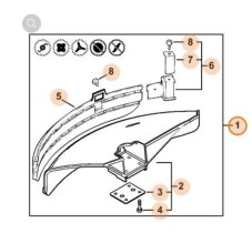 ND STIHL Sada kryt ochranný pre krovinorez FS, 4119 007 1027