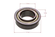 ND GP Ložisko 20 mm x 35 mm x 12,8 mm pre kolesá kosačky TC102, Castel Garden Stiga Alpina Honda 1136-0157-01, 125122200/2, 80190-Y09-003, 80264-VK1-003, 125122200/2, 25122200/2