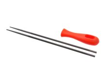 Set of 2 files 4.8 mm s pilníkom na broušení reťazových píl, 03-06048