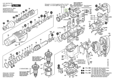 ND BOSCH Tanierové koleso Z=45 pre elektrické náradie GBH 7 DE, GBH 7-45 DE, GBH 7-46 DE, 1 616 333 035