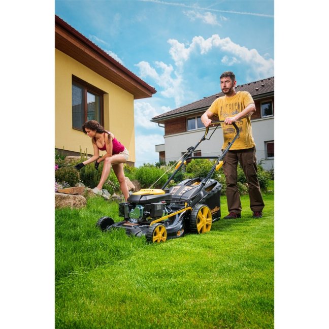 Benzínová kosačka RIWALL RPM 5135, olej a náhradný nôž zdarma, 4 roky záruka