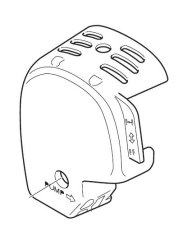 ND MAKITA / DOLMAR Kryt vzduchového filtra 4T stroje 450561-4,367450561 (70c)