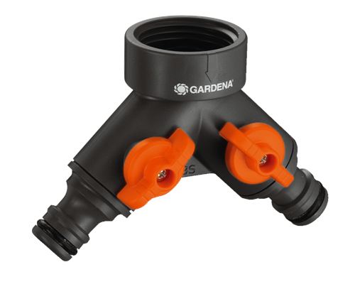 2-cestný ventil GARDENA 3/4" + 1" 0940-20