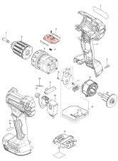 ND MAKITA Prepinač DDF485, DHP485, 458671-1