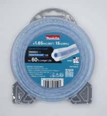 Profesionálna žacia struna MAKITA štvorlístok s jadrom 1,65 mm, 15m - 1917U4-3
