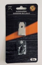 BLADES FOR HUSQVARNA GARDENA ROBOTIC LAWN MOWERS 35mm - SET OF 9 pcs EVEREST