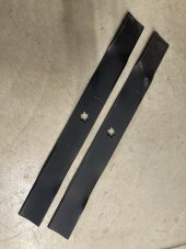 Kosačkové nože sada CUB CADET pre záhradný traktor XT 117CM, 2x 742-04268