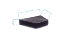 ND GP Vzduchový filter pre motorové píly Partner 350 351 352 370 371 390 Jonsered 2150 2175 2375 CS2137 CS2138 Poulan 1950 1975 McCulloch MAC 320, 530037793