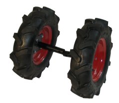Kolesá ťažké, 2x veľké závažie a voľnobežkou KF/ROBI
