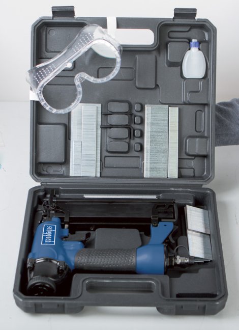 Pneumatic stapler/nailer 2 in 1 SCHEPPACH, 7906100715
