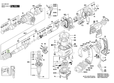 ND BOSCH Ozubené koleso s čelným ozubením pre elektrické náradie GBH 2400, GBH 2600 DFR, GBH 2-26 DRE, GBH 2-26 DFR, GBH 2-28 DV, 1 616 312 004