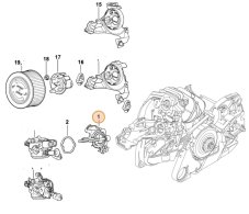 ND STIHL Nosič karburátora pre reťazovú pílu MS 271, MS 291, MS 261, 1141 120 0901