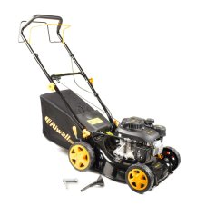 Petrol lawn mower RIWALL RPM 4234, free oil, 4-year warranty