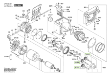 Ozubené koleso pre drvič BOSCH AXT 22 D, AXT 25 D, AXT 23 TC, AXT 25 TC, 2 609 003 842